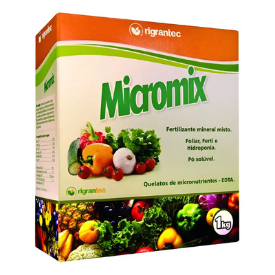 Micronutrientes Micromix 1,0 Kg Ferti. Foliar E Hidroponia | Frete grátis