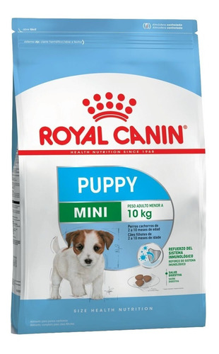 Alimento Royal Canin Size Health Nutrition Mini Junior Para Cão Filhote De Raça Pequena Sabor Mix Em Sacola De 7.5kg