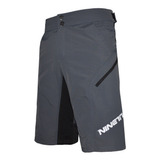 Short Bermuda Mtb Ciclismo Gris  Nineth Troy Lee Desing Fox 