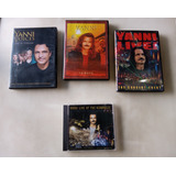 3 Dvd Yanni + Cd Yanni Live At The Acropolis
