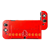 Protector Nintendo Switch Oled Mario Shadow Coin Yei Joy Con