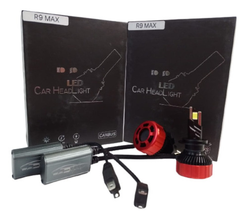 Kit De Luces R9 Max H1, H3, H7, H11, 9005/6  100,000 Lumens