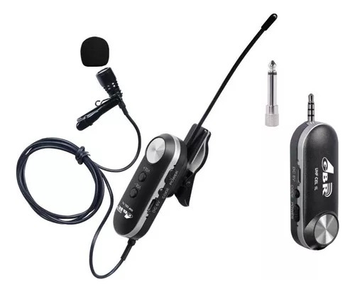 Microfono Inalambrico Corbatero Para Celular Gbr Uhf Cel 1l