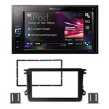 Stereo Pioneer Doble Din Usb Bluetooth + Marco Gol Trend G7