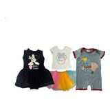 Kit 1 Pañalero Dumbo, 2 Vestidos Minnie Mouse