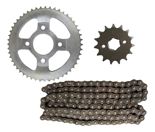 Kit Sprocket De Arrastre+cadena Carabela Route 200