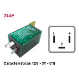 Destellador Electronico 12v 3 Terminales Universal