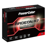 Powercolor Tarjeta Gráfica Amd Radeon R7 240 2gb Gddr5