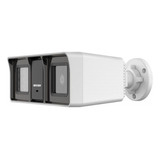 Cámara Tipo Bala Luz Híbrida Smart 60mts 2mp 1080p Micrófono Color Blanco