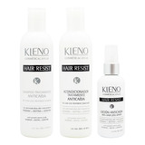 Kleno Hair Resist Shampoo Acondicionador Loción Anticaída 6c