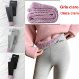 Pantalones Térmicos De Cachemira Gruesos Para Mujer