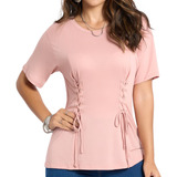 Blusa Claudia Palo Rosa Para Mujer Croydon