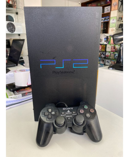 Console Playstation 2 Fat Zen Black Translucido Scph - 5000 (jpn)