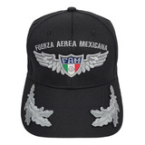 Gorra Conmemorativa Fam Fuerza Aérea Mexicana Laureles Gris