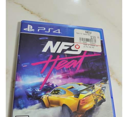 Need For Speed Heat Ps4 Mídia Física Original