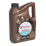 Aceite Total Motor Oil Genecelf Multi 20w50 Mineral 4 Litros