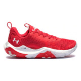 Tênis Under Armour Spawn 3 Color Vermelho - Adulto 43 Br