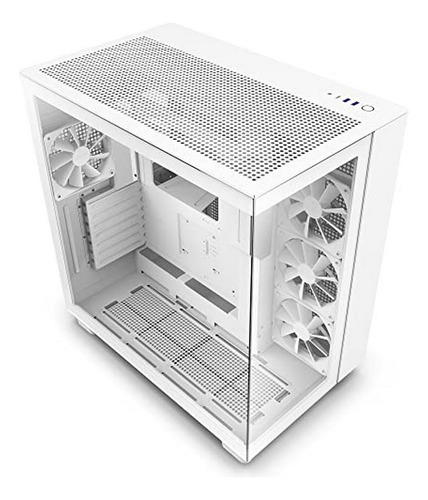 Torre De Pc Para Juegos Nzxt H9 Flow - Doble Cámara - Alta V