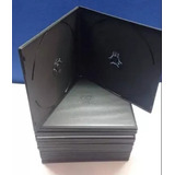 Cajas Cd/dvd Doble 7mm Negra Importadas X 50 Unidades Gamer