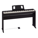 Piano Digital Roland Fp-10 Com Estante Pedal Sustain E Fonte