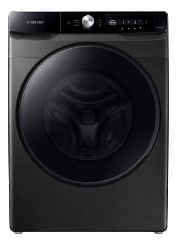 Lavadora Samsung Wf22c6400av 22kg/48lb Carga Frontal Negro