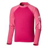 Remera Columbia Junior Sandy Shores M/l Sunguard Pink (pink_