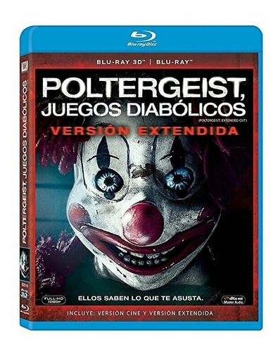 Poltergeist Juegos Diabólicos Blu Ray 3d+blu Ray 2015