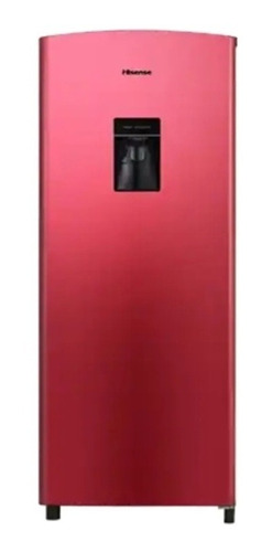 Refrigerador Hisense De 7p Rojo Con Despachador Rr63d6wrx 