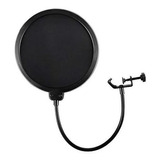 Pop Filter Rede Quebra Vento Para Microfone Greika Zb7