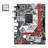 Placa Base De Escritorio B75-h+i3-3220 Cpu Lga 1155 Usb 3.0