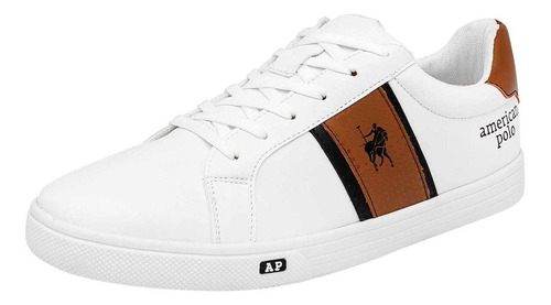 Tenis Hombre American Polo Blanco 117-779