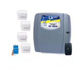 Central Choque Alarme Wifi Sh1800w Lider 4 Sensor 2 Controle