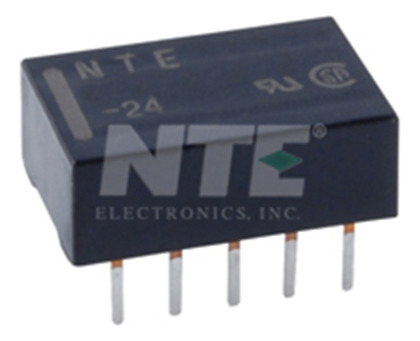 Nte Electronics R74-11d1-3sm Relay Dpdt 1a 3vdc Submini  Aac