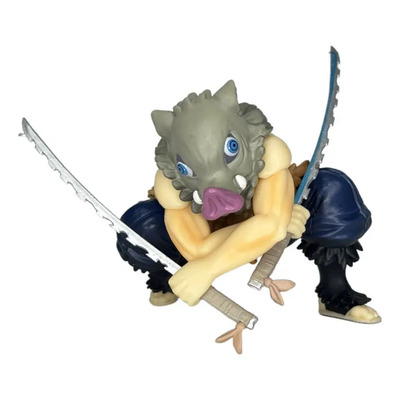 Figura Anime Inosuke Hashibira 8cm Pvc Coleccionable Pig-headed Inosuke | Envío gratis