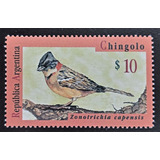 Argentina Aves, Sello Gj 2732 Chingolo 1995 Mint L18369