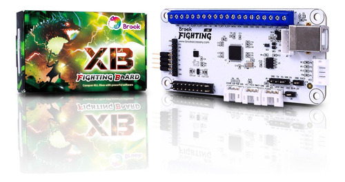 Brook Xb Fighting Board: Versión De Encabezado Preinstalado,