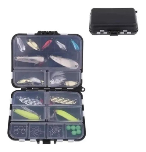  De 36 Pcs Juego De Señuelos De Pesca, Kit De Accesorios