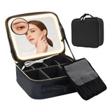 Bolsa De Maquillaje Profesional Caja De Maquillaje Espejo T