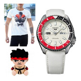 Set Reloj Seiko Sports Street Fighter Ryu Automático