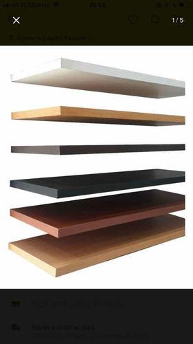 Estante Repisa 100x20 Cm Mdf Oferta