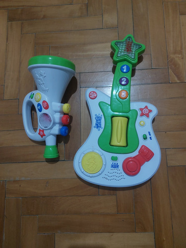 Guitarra Y Trompeta Infantil 