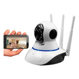 Cámara De Seguridad Ip Robotica  Wifi V380 3 Antenas 