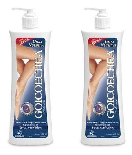  Crema Goicoechea Ultra Nutritiva. 2 X 400ml Tipo De Envase Pote