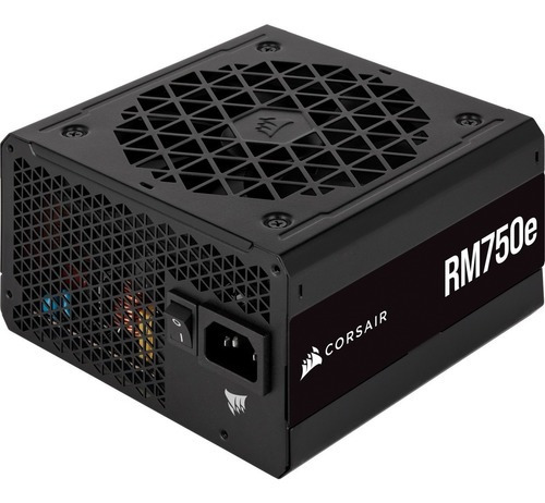 Fuente De Poder Corsair Rm750e 750w 80+ Gold Color Negro