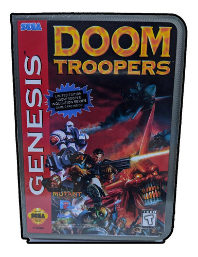 Doom Troopers Sega Genesis Americano Con Caja