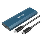 Maiwo Carcasa Ssd M.2 Para M.2 Nvme/sata, Usb3.1 Gen2 10gbps