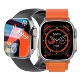 Relógio Smartwatch Hw8 Ultra Series 8 Nfc Android Laranja