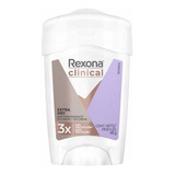 Rexona Clinical Extra Dry Antitranspirante Barra Fem X 48g