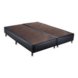 Base Sommier Corino Preto Casal (138x188x30) - Ortobom