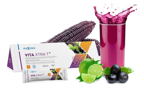 Bebida Energizante Natural Antioxidante Vita Xtra T Fuxion